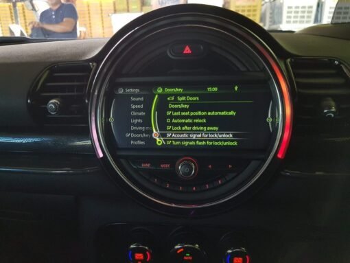 usb coding for BMW Acoustic Lock