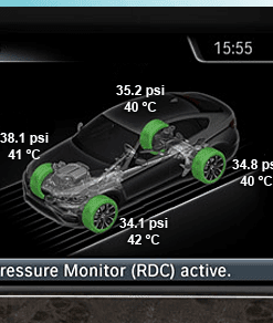 usb coding for BMW RDC Safety Tire pressure