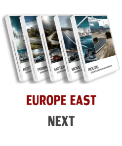 BMW Road Map Europe East Next 2023