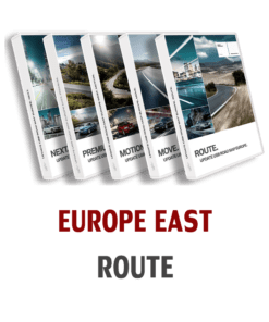 BMW Road Map Europe East Route 2023-1