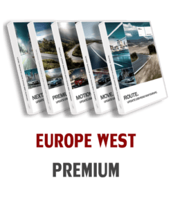 BMW Road Map Europe West Premium 2023