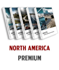 BMW Road Map North America Premium 2022-2