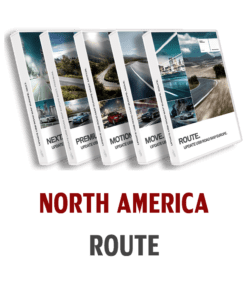 BMW Road Map North America Route 2022-2