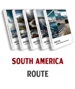 BMW Road Map South America Route 2022