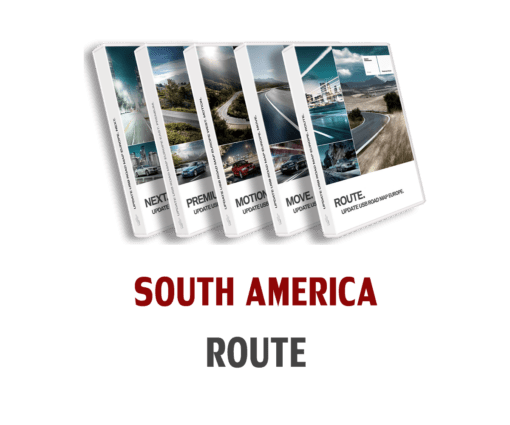 BMW Road Map South America Route 2022