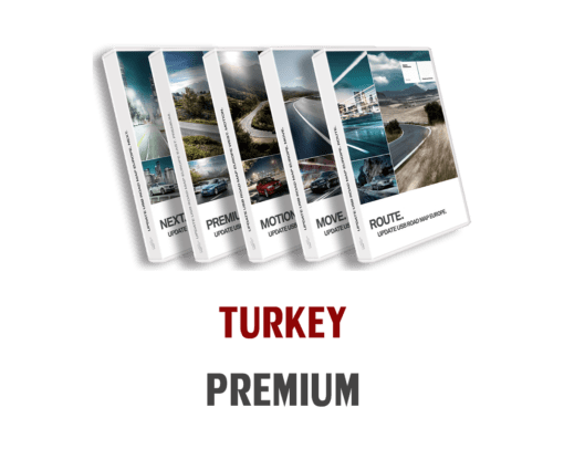 BMW Road Map Turkey Premium 2021