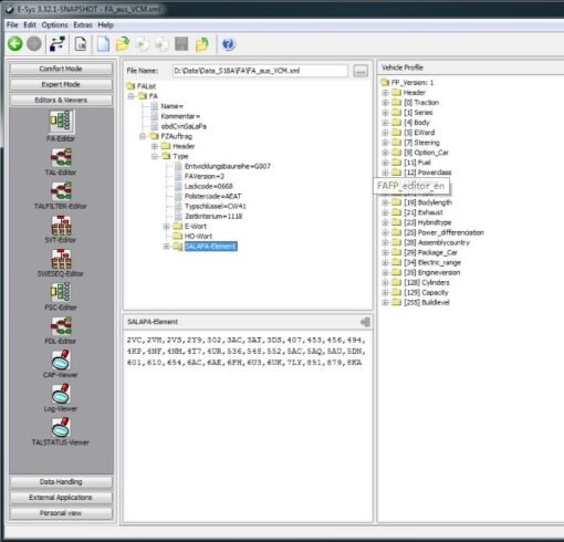 BMW Esys And Enet Cable Setting For BMW Coding