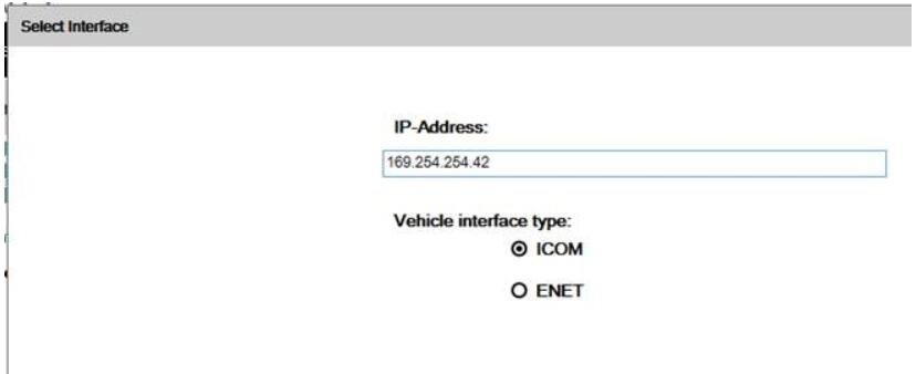 ICOM Next Interface Cannot Be Recognized by ISTA ISTA-D