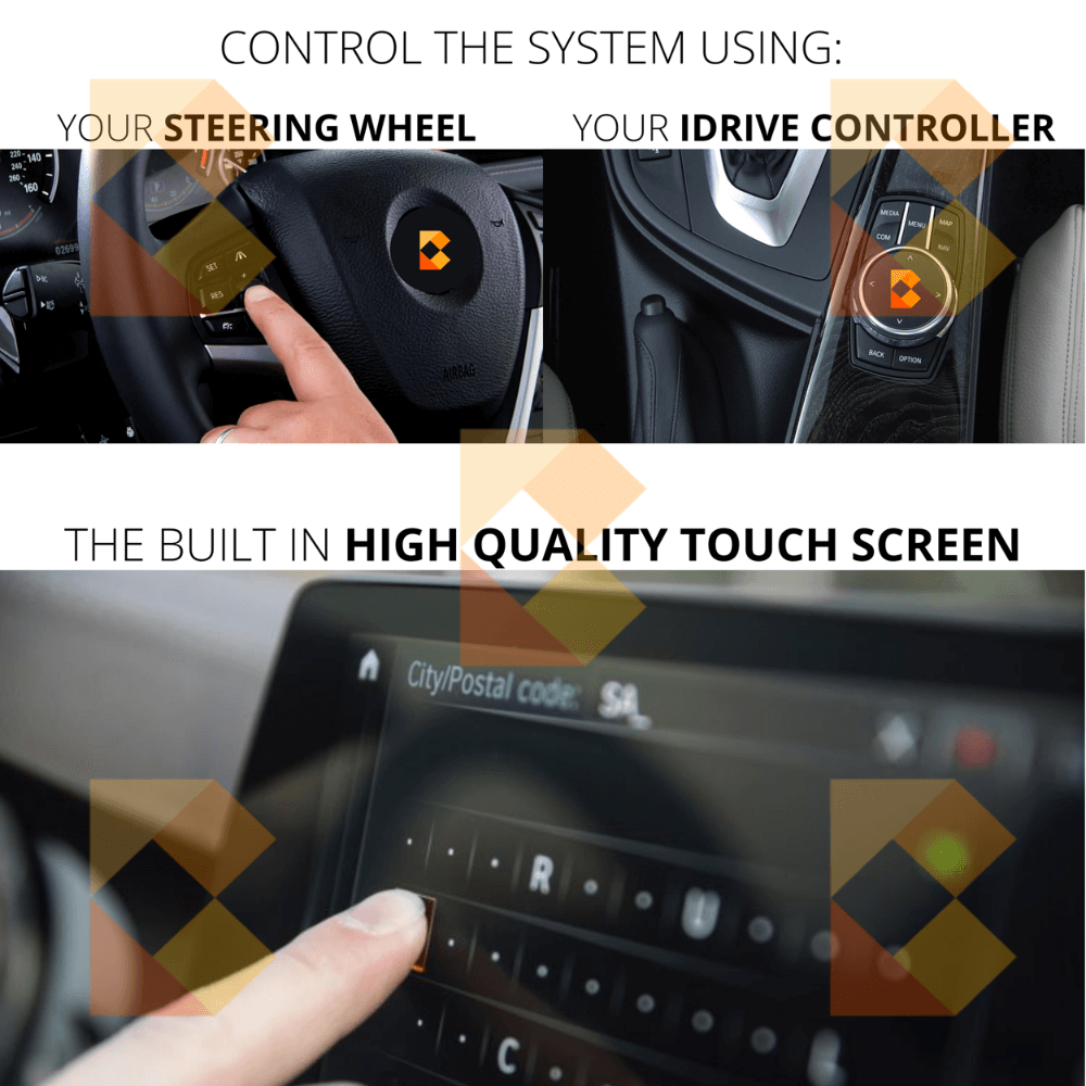 CarPlay and AndroidAuto for BMW 1series 10.25" Touch Screen Android12 Navigation Screen