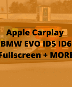 BMW FSC EVO ID5 ID6 Apple CarPlay Activation with VIM Lifetem Navigation and Screen Mirroring