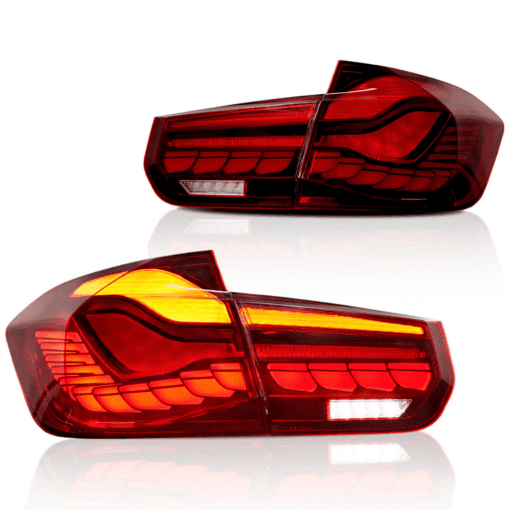 BMW 3 Series F30 & M3 F80 Red OLED Taillights GTS CS Style