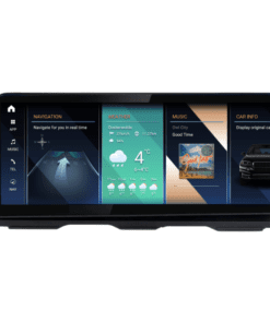 BMW CarPlay and AndroidAuto Android 12 12.3" Navigation Touch Screen XXL " on dash" for 5 Series E60 E61