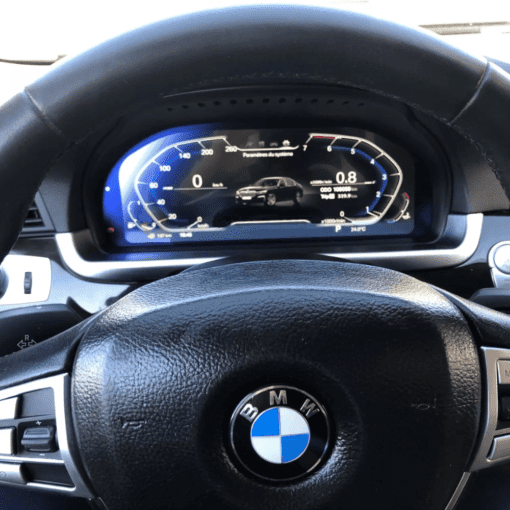 BMW Digital Instrument Panel Dashboard for 5 Series F10 F11 GT F07 & M5-Digital Cluster and Counter (Virtual Cockpit)