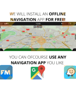 CarPlay & Android Auto BMW Navigation Screen