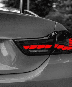 BMW 4 Series F32 F33 F36 & M4 F82 F83 Black Optic Smoke OLED Taillights GTS CS Style