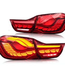 BMW 4 Series F32 F33 F36 & M4 F82 F83 Red OLED Taillights GTS CS Style