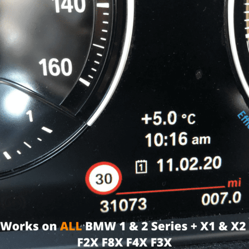 Retrofit Emulator Speed Limit Info (SLI)  and Traffic Sign Recognition for BMW F/G Series