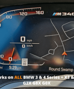 Retrofit Emulator Speed Limit Info (SLI)  and Traffic Sign Recognition for BMW F/G Series