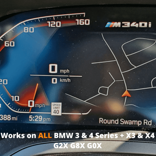 Retrofit Emulator Speed Limit Info (SLI)  and Traffic Sign Recognition for BMW F/G Series