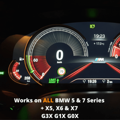 Retrofit Emulator Speed Limit Info (SLI)  and Traffic Sign Recognition for BMW F/G Series