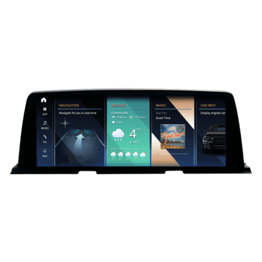 BMW CarPlay and AndroidAuto Android 12 10.25" Navigation Touch Screen for 6 Series F06 F12 & F13