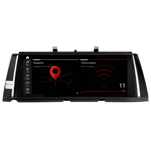 BMW Navigation 10.25" Touch Screen Android 12 with CarPlay and AndroidAuto for 7 Series F01/F02/F03