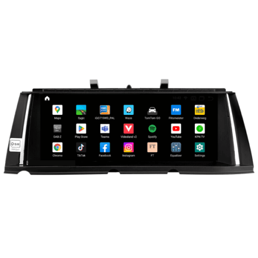 BMW Navigation 10.25" Touch Screen Android 12 with CarPlay and AndroidAuto for 7 Series F01/F02/F03