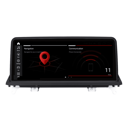 BMW Navigation 10.25" Touch Screen Android 12 with CarPlay and AndroidAuto for X5 E70