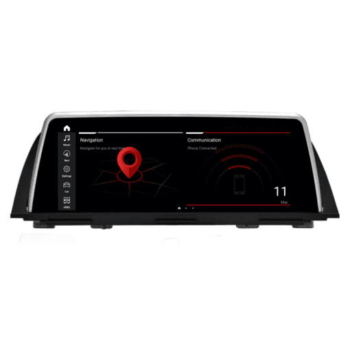 CarPlay and AndroidAuto 10.25" Navigation Touch Screen on dash Android 12 for BMW 5 Series F10 & F11