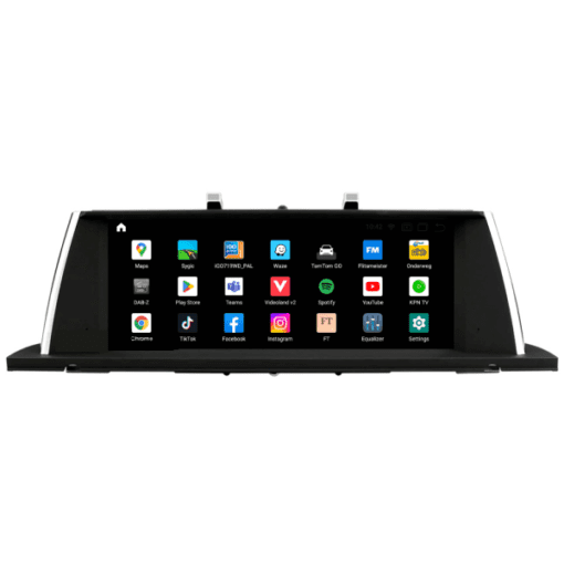 CarPlay and AndroidAuto 10.25" Navigation Touch Screen Android 12 for BMW 5 Series GT F07