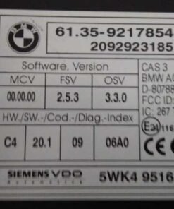 BMW Mini EWS CAS Working EEPROM Dump Data Download