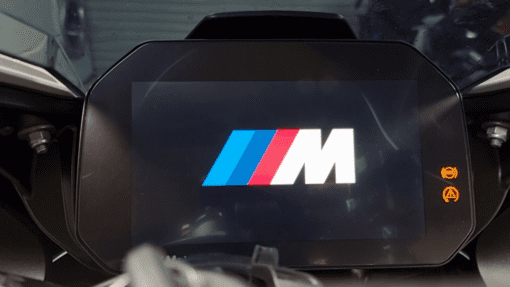 BMW MotoBike Coding M start-up & Make Life a Ride Screen