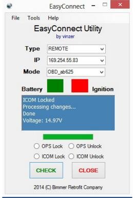 bmw icom settings for esys
