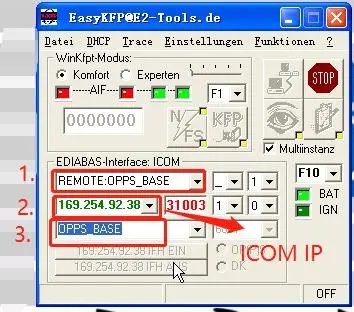 How to clear error codes via BMW INPA