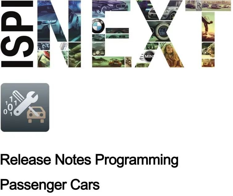 BMW ISTA Programming P3.68 4.31 Release Notes