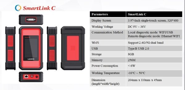 SmartLink C Remote Diagnostic Device Launch X431 Overseas Version