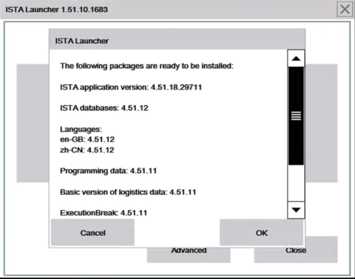 BMW ISTA BMW ISAT+ 4.51.XX update ista bmw